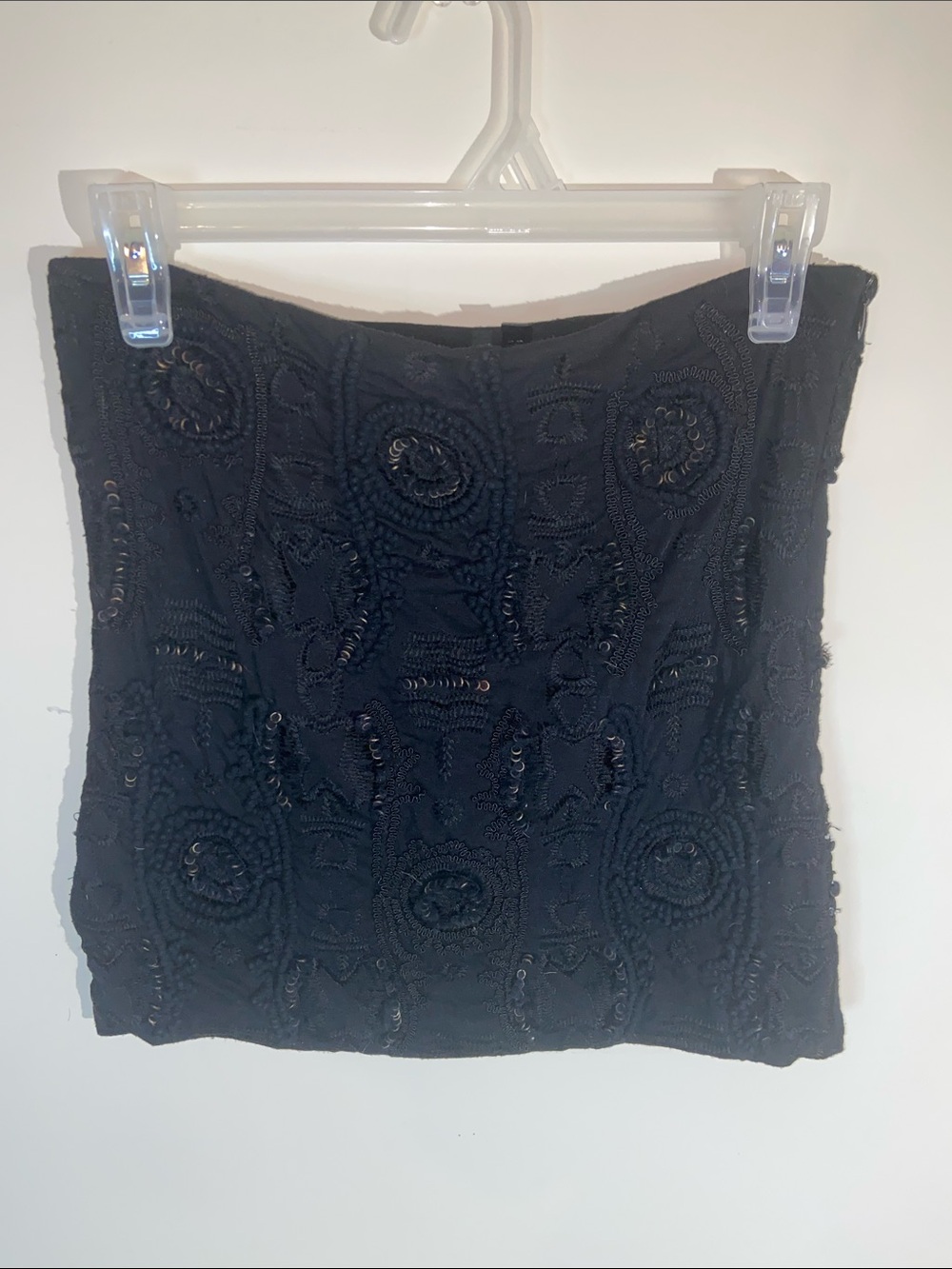 Joe’s Jeans Women's Black Embellished Mini Skirt or Top Size S